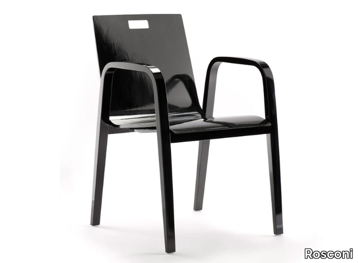 BENTWOOD CO01 - Chair with armrests _ Rosconi