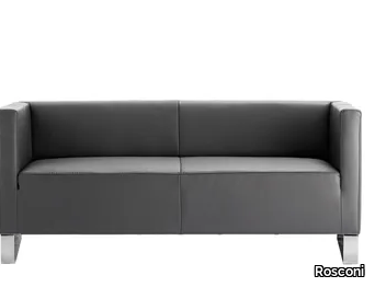 ULTIMO - 3 seater leather sofa _ Rosconi