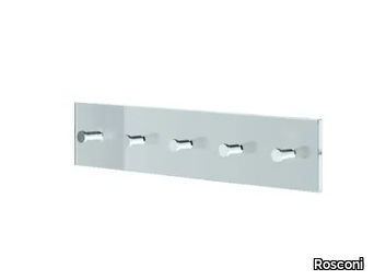 ATLAS 5 - Wall-mounted stainless steel coat rack _ Rosconi