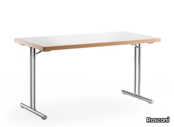 DELTA 105 - Folding rectangular table _ Rosconi