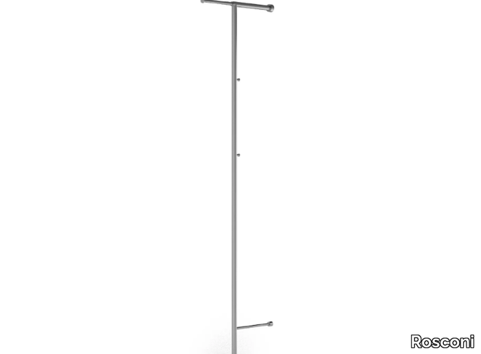 LINA T - Wall-mounted stainless steel coat rack _ Rosconi