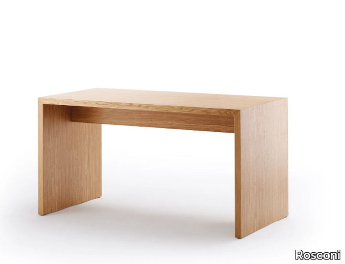 LIMES - Rectangular wood veneer table _ Rosconi