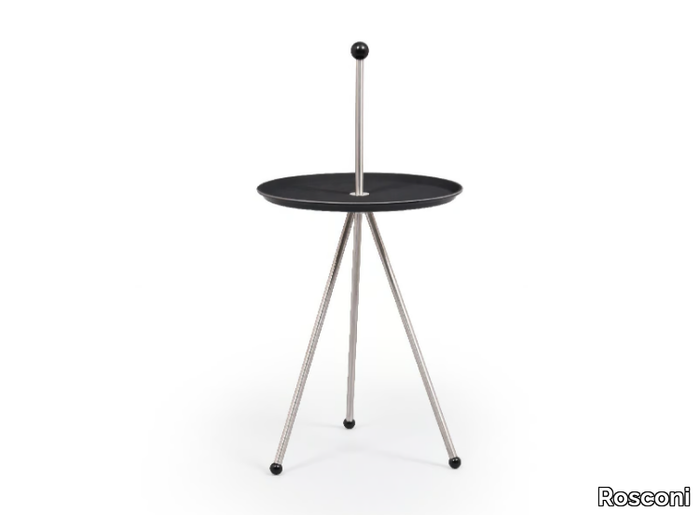 TRAMP - Round coffee table with tray _ Rosconi