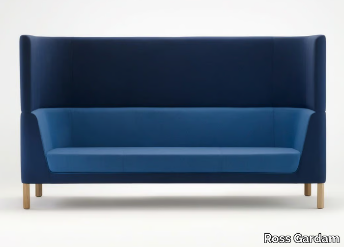 TAILORED - High-back fabric sofa _ Ross Gardam