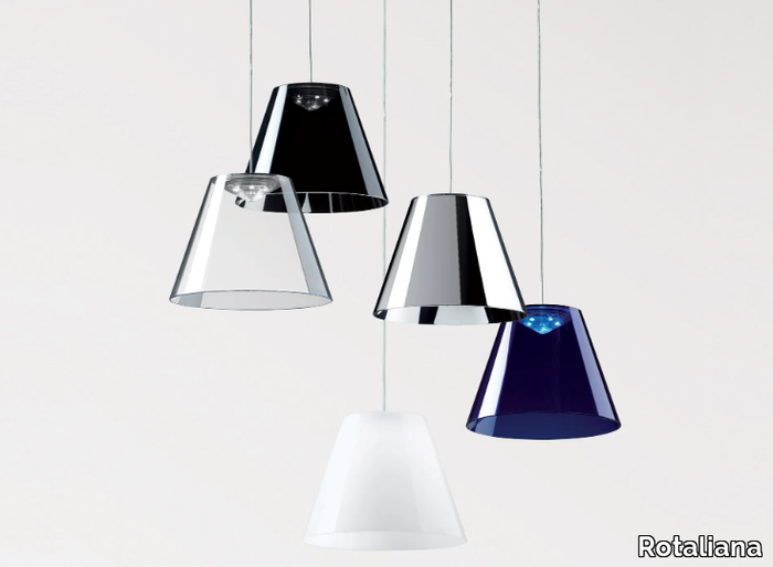 DINA - LED polycarbonate pendant lamp _ Rotaliana