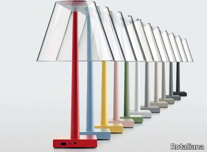 DINA+ - LED cordless table lamp _ Rotaliana