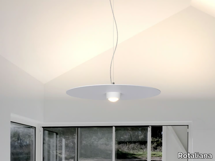 COLLIDE - LED aluminium pendant lamp _ Rotaliana