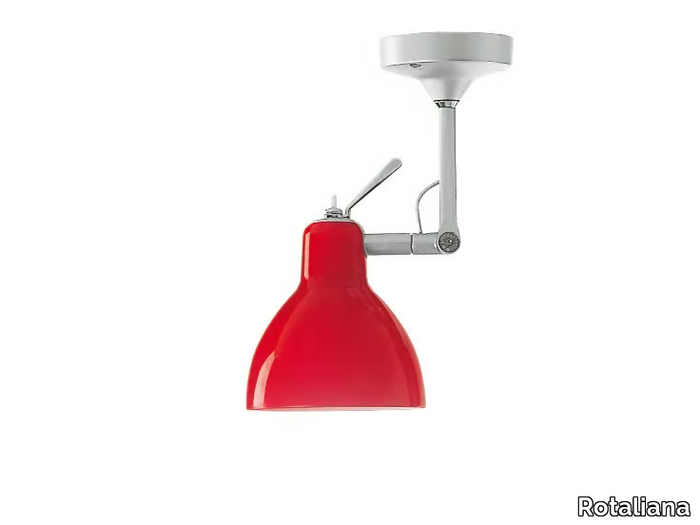 LUXY - Lampada da parete - soffitto con braccio snodato _ Rotaliana