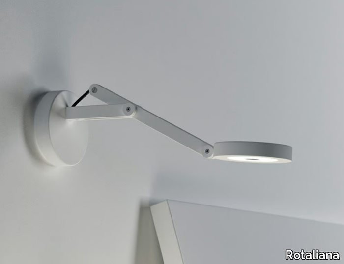 STRING - LED wall lamp with swing arm _ Rotaliana