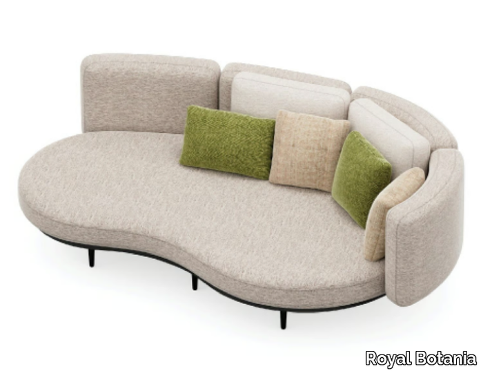 ORGANIX LOUNGE - 2 seater fabric garden sofa _ Royal Botania