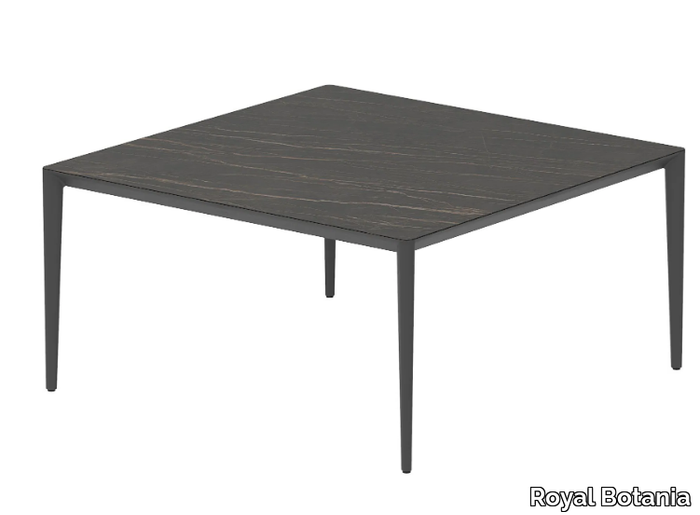 U-NITE - Square ceramic garden table _ Royal Botania