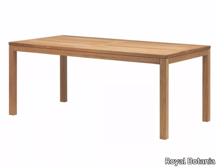 XQI - Rectangular teak garden table _ Royal Botania