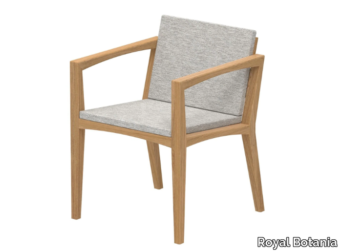 ZENHIT - Teak garden chair with armrests _ Royal Botania