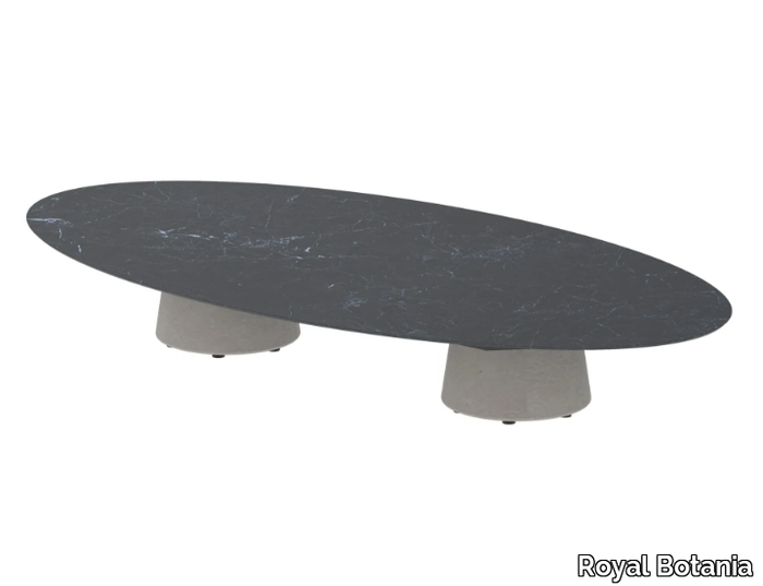 CONIX - Oval garden side table _ Royal Botania