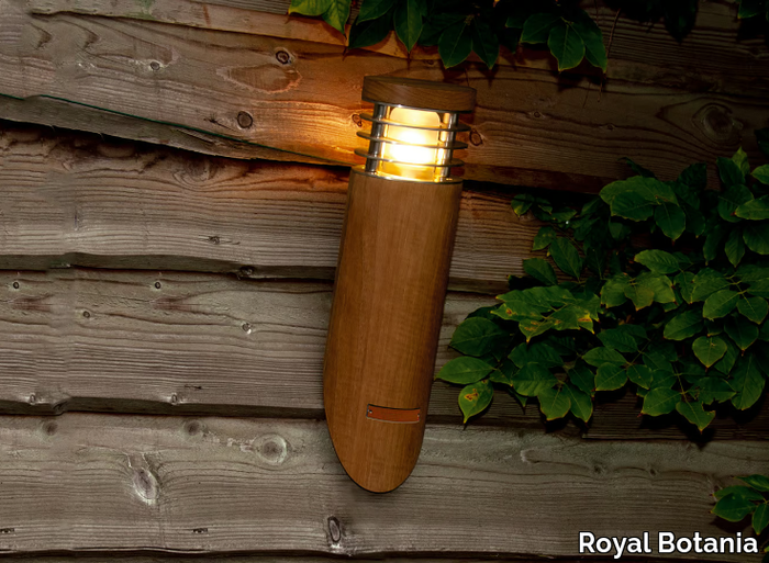 ELLIPES WALL - Teak outdoor wall lamp _ Royal Botania