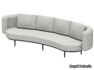 ORGANIX LOUNGE - 4 seater fabric garden sofa _ Royal Botania