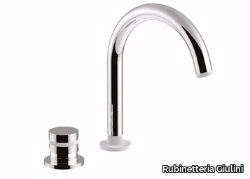 MYRING - FMR0040/SC - 2 hole countertop washbasin mixer with adjustable spout _ Rubinetteria Giulini