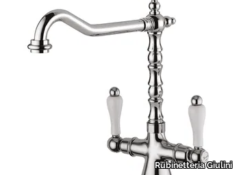 PRAGA - PRAGA CRYSTAL - F7533 - Countertop 1 hole washbasin tap _ Rubinetteria Giulini