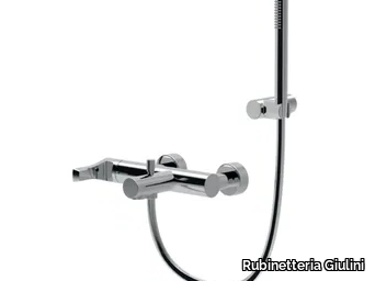 EGO - F5701 - External single handle bathtub mixer with hand shower _ Rubinetteria Giulini