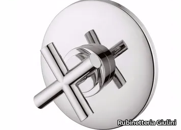 ELICA - F9215 - Single handle shower tap with plate _ Rubinetteria Giulini