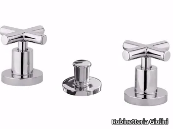 G3 - F7613A - 3 hole countertop bidet tap _ Rubinetteria Giulini