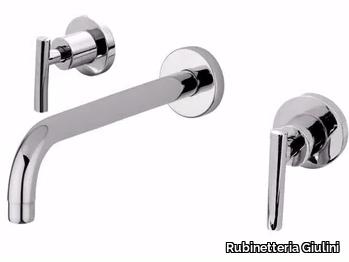 G4 - F7723 - 3 hole wall-mounted washbasin tap _ Rubinetteria Giulini