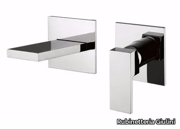 PABLOLUX - F9820-B2 - 2 hole wall-mounted single handle washbasin mixer _ Rubinetteria Giulini