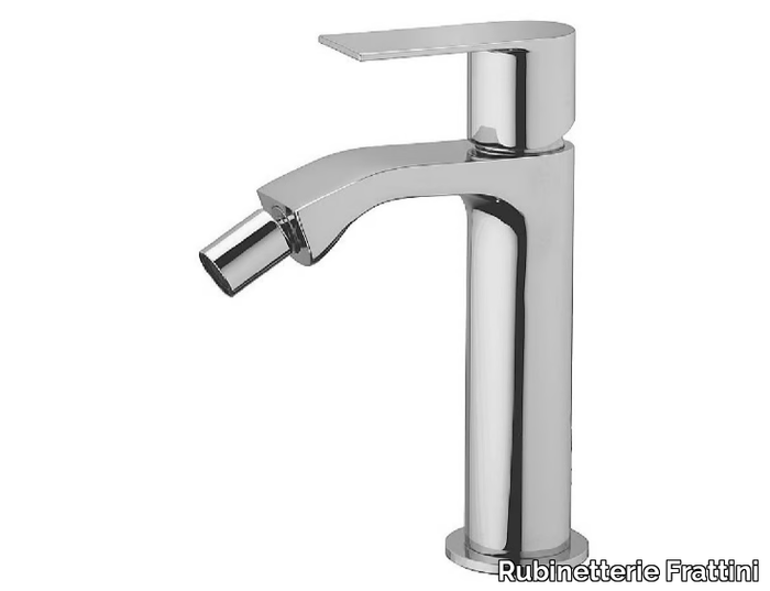 TOLOMEO 83080 - Single handle bidet mixer without waste _ Rubinetterie Frattini