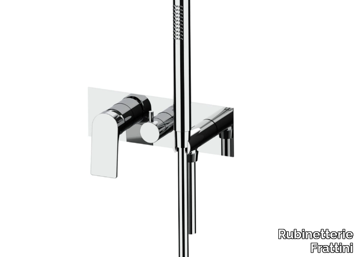 NARCISO 78529 - Recessed shower set with hand shower _ Rubinetterie Frattini