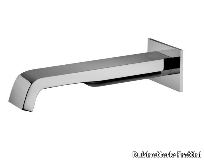 TOLOMEO 83897 - Wall-mounted bathtub spout _ Rubinetterie Frattini