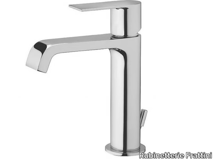 TOLOMEO 83054 - Single handle washbasin mixer with pop up waste _ Rubinetterie Frattini