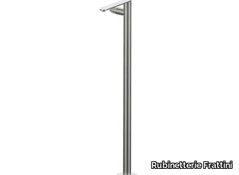 ALINE 49595 - Floor standing stainless steel washbasin mixer without waste _ Rubinetterie Frattini