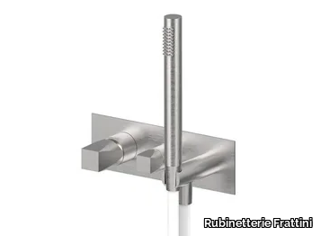 ALINE 49529V2 - Single handle stainless steel shower mixer with diverter _ Rubinetterie Frattini