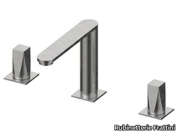 ALINE 49068 - High stainless steel washbasin tap without waste _ Rubinetterie Frattini