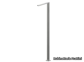 BORGIA 89890 - Floor standing stainless steel sink spout _ Rubinetterie Frattini