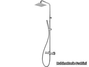 COLONNE DOCCIA 60125A - Wall-mounted shower panel with hand shower _ Rubinetterie Frattini