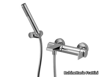 GAIA 55002 - Wall-mounted bathtub mixer with hand shower _ Rubinetterie Frattini