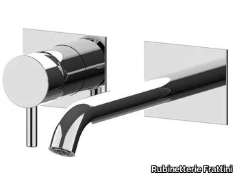 PEPE XL 12549 - Single handle wall-mounted washbasin mixer with flow limiter _ Rubinetterie Frattini