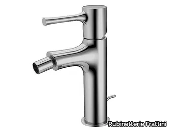 VANITY 72103 - Single handle bidet mixer with automatic pop-up waste _ Rubinetterie Frattini