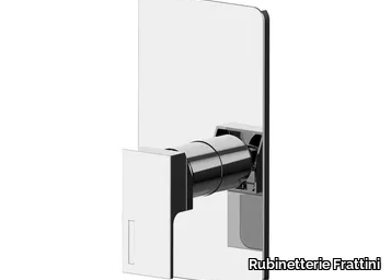 VITA 53521A - Single handle shower mixer with plate _ Rubinetterie Frattini