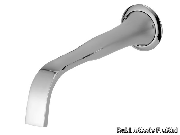 LUCREZIA 62896 - Wall-mounted sink spout _ Rubinetterie Frattini