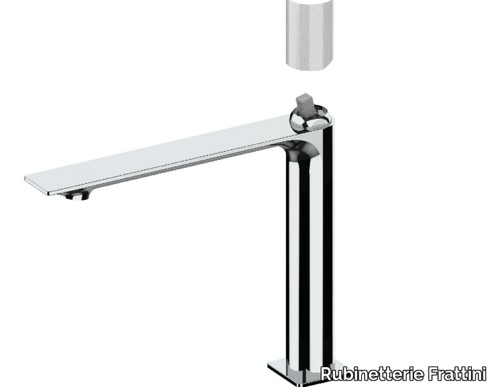 NARCISO S 78040S - Countertop washbasin mixer with flow limiter _ Rubinetterie Frattini