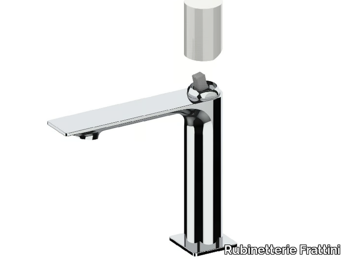 NARCISO S 78050S - Single handle washbasin mixer with flow limiter _ Rubinetterie Frattini