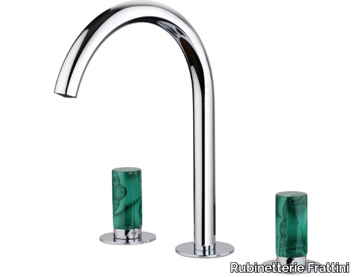 PEPE M STYLE 12068VM - Countertop washbasin mixer with individual rosettes _ Rubinetterie Frattini