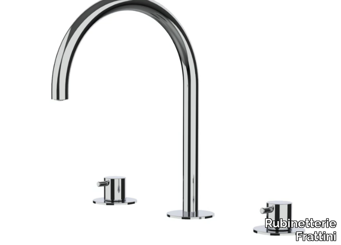 PEPE XL 12068F - Countertop washbasin mixer with individual rosettes _ Rubinetterie Frattini
