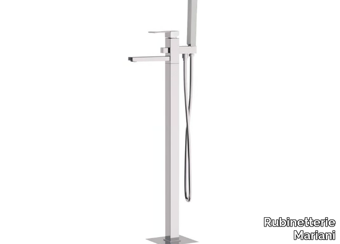 POLAR - Bathtub mixer with hand shower _ Rubinetterie Mariani