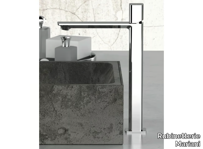 ICON-Q - High single handle countertop washbasin mixer _ Rubinetterie Mariani