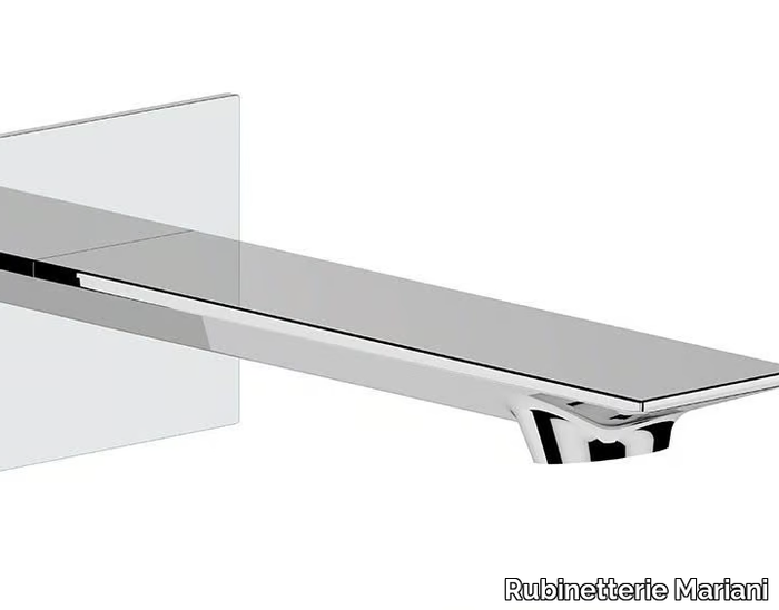 ICON - Wall-mounted sink spout _ Rubinetterie Mariani