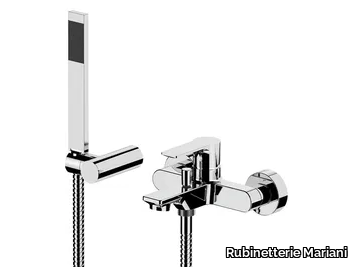 ICON - External bathtub mixer with hand shower _ Rubinetterie Mariani