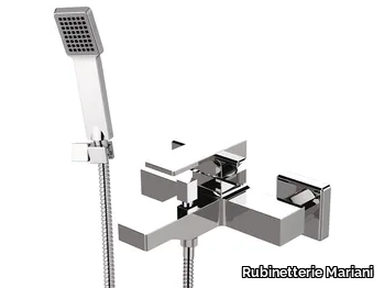 REBEL - External single handle bathtub mixer with hand shower _ Rubinetterie Mariani